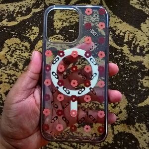 Coach Official Iphone 15 Pro Max Case Floral